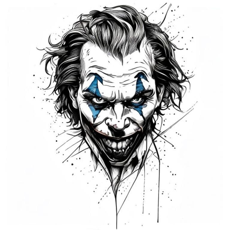 Joker tattoo direction
