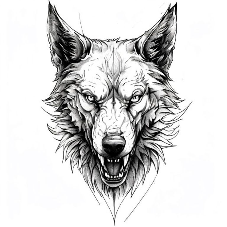 Fenrir tattoo design