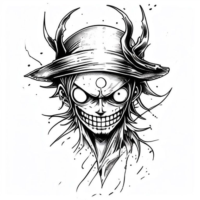 One Piece tattoo design